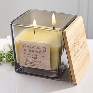 Ароматическая свеча Pfeffer Minze 10 см, в стеклянном стакане Koopman фото 1