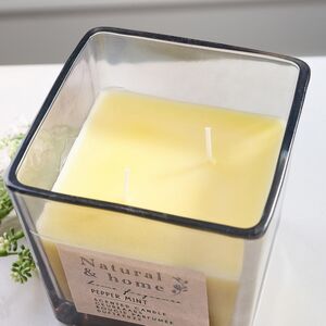 Ароматическая свеча Pfeffer Minze 10 см, в стеклянном стакане Koopman фото 4