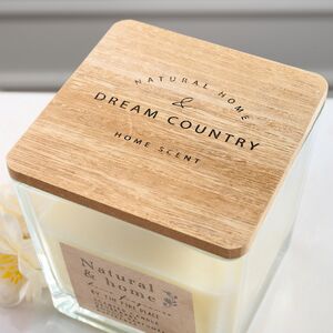 Ароматическая свеча By the Fire Place 10 см, в стеклянном стакане Koopman фото 5