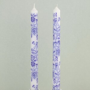 Высокие свечи Romantic Florete 25 см, 2 шт (Koopman, Нидерланды). Артикул: ACC700000-1