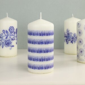Декоративная свеча Romantic Drop 12*6 см (Koopman, Нидерланды). Артикул: ACC700010-3