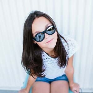 Солнцезащитные очки для подростков Babiators Aces. Спецназ, 6-14 лет, чёрный, зеркальные линзы Babiators фото 3
