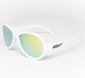 Солнцезащитные очки для подростков Babiators Aces. Шалун, 6-14 лет, белый, оранжевые линзы Babiators фото 5