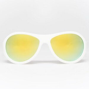 Солнцезащитные очки для подростков Babiators Aces. Шалун, 6-14 лет, белый, оранжевые линзы Babiators фото 3