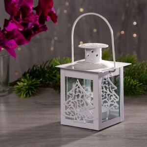 Фонарь для свечи Форест 11 см белый Koopman (Купман) фото 3