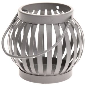 Подсвечник Фонарик Эльфа 9 см серый (Koopman, Нидерланды). Артикул: ADA000610-2