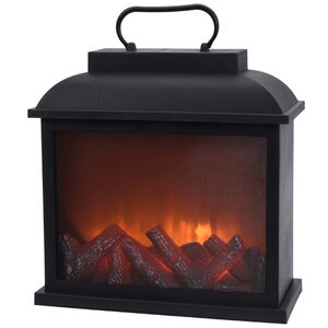 Декоративный светильник Камин Берге 30 см, на батарейках (Koopman, Нидерланды). Артикул: ADA100070