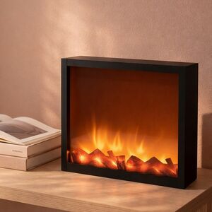 Электрический камин без обогрева Модерн 41*35 см, металл Koopman фото 1