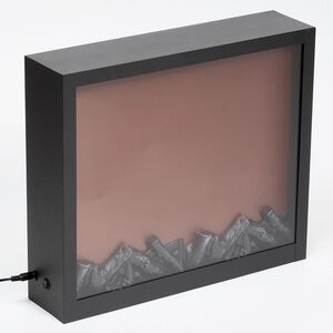 Электрический камин без обогрева Модерн 41*35 см, металл Koopman фото 5