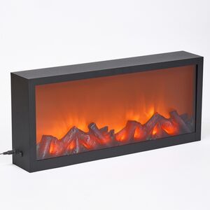 Электрический камин без обогрева Модерн 57*25 см, металл Koopman фото 7