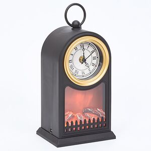 Настольные часы Адальэльма 26*15 см с камином Koopman фото 2