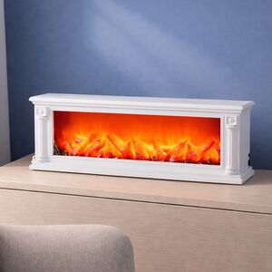 Светодиодный камин Уолден 63*22 см, на батарейках (Koopman, Нидерланды). Артикул: ADA100410