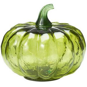 Светящаяся фигурка Тыква Dunkeld 13 см зеленая, таймер, на батарейках Koopman фото 1