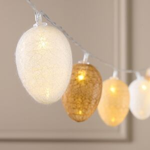 Светодиодная гирлянда на батарейках Яйца 1.35 м, 10 теплых белых LED ламп, таймер, IP20 Koopman (Купман) фото 6