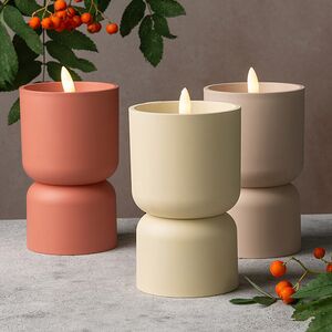 Светодиодная свеча Lastley 13 см слоновая кость, таймер, на батарейках Koopman фото 3