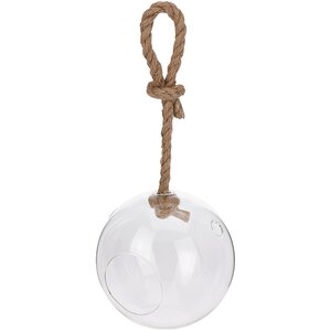 Стеклянный шар для декора Кантри 14*13 см