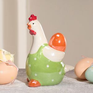 Пасхальная фигурка Курочка Розалинда 13 см зеленая (Koopman, Нидерланды). Артикул: ALX120120-1