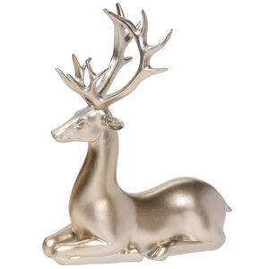 Декоративная фигурка Олень Валентино - Страж Золотой Долины 21*18 см (Koopman, Нидерланды). Артикул: ALX613200-1