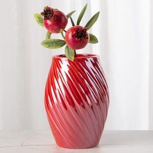 Керамическая ваза Амицития 16 см коралловая Koopman (Купман) фото 5