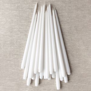 Высокая свеча 42 см Андреа Velvet белая (Candleslight, Россия). Артикул: всв-42-8