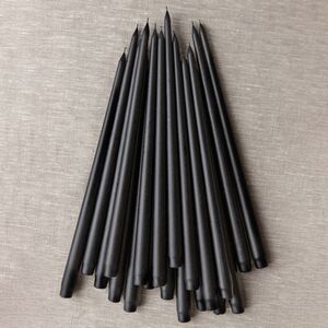 Высокая свеча 42 см Андреа Velvet черная (Candleslight, Россия). Артикул: всв-42-13