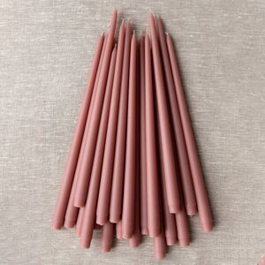 Высокая свеча 42 см Андреа Velvet роза капучино (Candleslight, Россия). Артикул: всв-42-20