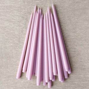 Высокая свеча 42 см Андреа Velvet вересковая (Candleslight, Россия). Артикул: всв-42-4