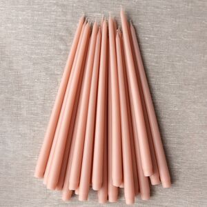 Высокая свеча 42 см Андреа Velvet персиковая (Candleslight, Россия). Артикул: всв-42-21