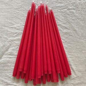 Высокая свеча 42 см Андреа красная (Candleslight, Россия). Артикул: вс-42-11