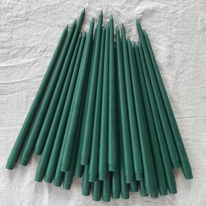 Высокая свеча 42 см Андреа темно-зеленая (Candleslight, Россия). Артикул: вс-42-12