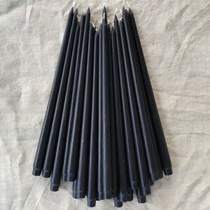 Высокая свеча 42 см Андреа черная (Candleslight, Россия). Артикул: вс-42-13