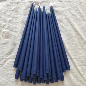 Высокая свеча 42 см Андреа темно-синяя (Candleslight, Россия). Артикул: вс-42-18