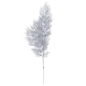 Декоративная ветка Абби 108 см серебряная (Koopman, Нидерланды). Артикул: ANM101100