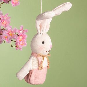 Подвесное украшение Кролик Джулиан в комбинезоне 22 см Koopman (Купман) фото 3