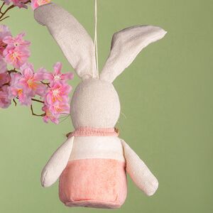 Подвесное украшение Кролик Джулиан в комбинезоне 22 см Koopman (Купман) фото 4