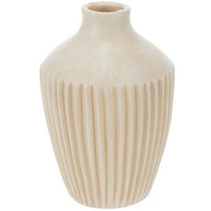 Ваза для цветов Лонджано 16 см бежевая