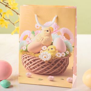 Подарочный пакет Пасхальные Цыплята 16*11 см (Koopman, Нидерланды). Артикул: APF806390-2