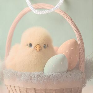 Подарочный пакет Пасхальный Цыпленок 16*11 см Koopman (Купман) фото 2