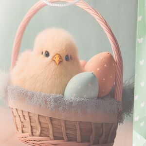 Подарочный пакет Пасхальный Цыпленок 23*17 см Koopman (Купман) фото 2