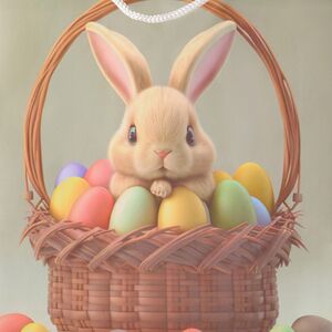 Подарочный пакет Пасхальный Кролик 23*17 см Koopman (Купман) фото 2