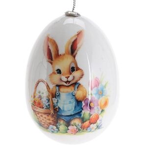 Пасхальные украшения Яйца: Нарядный Кролик 9 см, 4 шт Koopman (Купман) фото 8