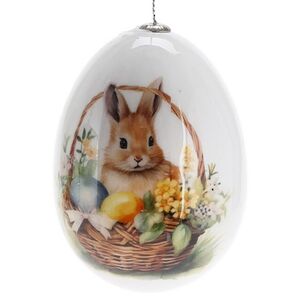 Пасхальные украшения Яйца: Нарядный Кролик 9 см, 4 шт Koopman (Купман) фото 9