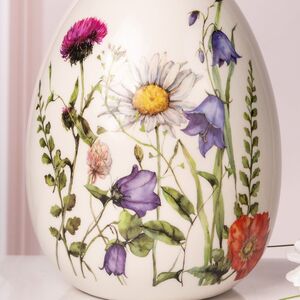 Декоративная фигурка Яйцо - Полевые Ромашки 18*14 см Koopman (Купман) фото 2