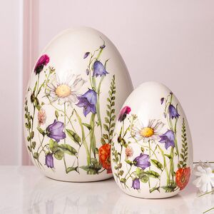 Декоративная фигурка Яйцо - Полевые Ромашки