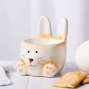 Подставка для пасхального яйца Кролик Питер 7*6 см оранжевая Koopman (Купман) фото 2