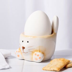 Подставка для пасхального яйца Кролик Питер 7*6 см оранжевая Koopman (Купман) фото 5