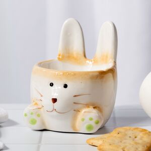 Подставка для пасхального яйца Кролик Питер 7*6 см зеленая (Koopman, Нидерланды). Артикул: APF807480-2