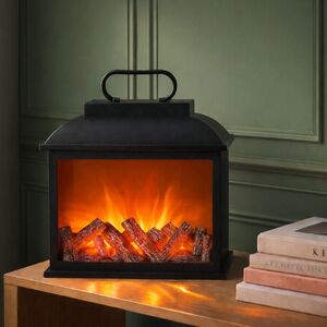 Светодиодный камин Бротон 30*30 см, на батарейках (Koopman, Нидерланды). Артикул: ASX000160