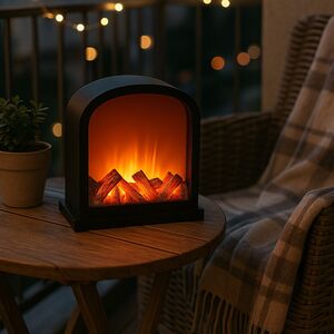 Светодиодный камин Atmosphere 30*28 см, на батарейках Koopman фото 3