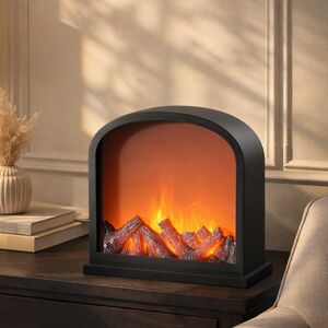 Светодиодный камин Арнистон 30*28 см, на батарейках (Koopman, Голландия). Артикул: ASX000170